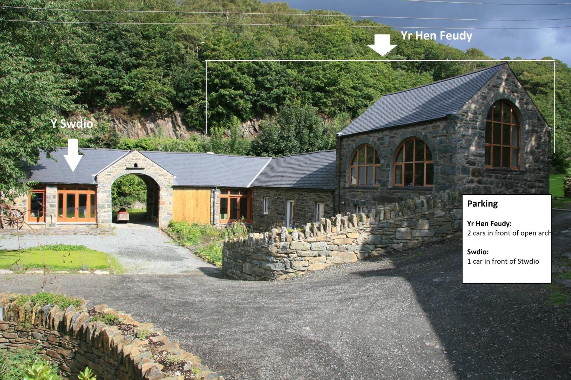 Y Swdio, Ferm Glandwr Apartment Barmouth Exterior foto